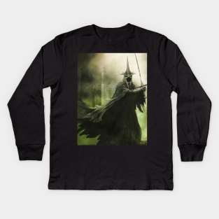 Witch-king of Angmar-The Lord of the Nazgûl Kids Long Sleeve T-Shirt